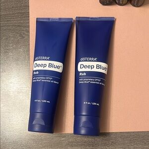 2 doTERRA Deep Blue Rub in Bold Blue